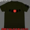 Mobile Suit Gundam: Zaku Monoeye Glow-In-The-Dark T-Shirt / Moss-L