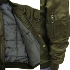 Mobile Suit Gundam: Zeon Army MA-1 Jacket: Moss - S