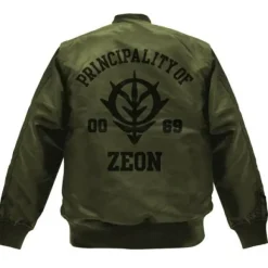 Mobile Suit Gundam: Zeon Army MA-1 Jacket: Moss - S