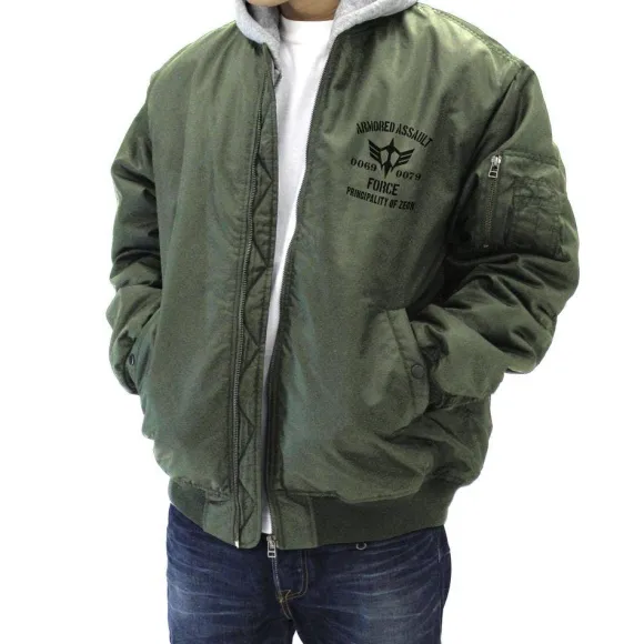 Mobile Suit Gundam: Zeon Assault Mobile Army MA-1 Jacket Moss M