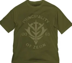 Mobile Suit Gundam: Zeon Big Silhouette T-Shirt Moss L