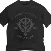 Mobile Suit Gundam: Zeon Big Silhouette T-Shirt Black XL