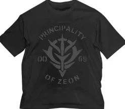 Mobile Suit Gundam: Zeon Big Silhouette T-Shirt Black L