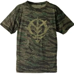 Mobile Suit Gundam: Zeon Camouflage Dry T-Shirt: Tiger-S