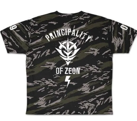 Mobile Suit Gundam: Zeon Cool Touch Full Graphic T-shirt: S