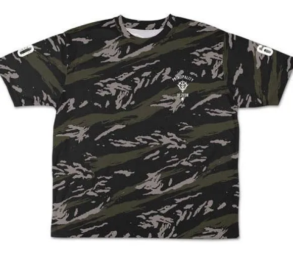 Mobile Suit Gundam: Zeon Cool Touch Full Graphic T-shirt: S