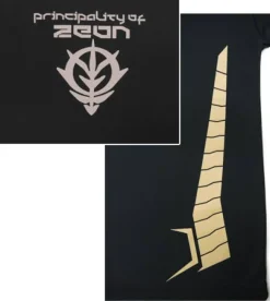 Mobile Suit Gundam: Zeon Dry T-Shirt / Black-Xl
