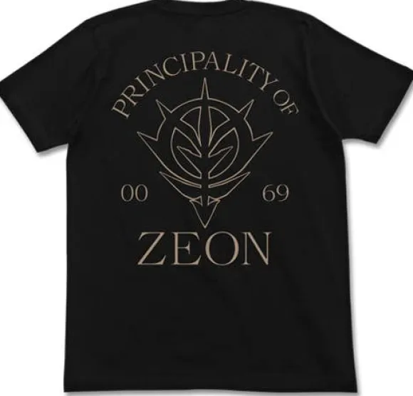 Mobile Suit Gundam: Zeon Dry T-Shirt: Black-L
