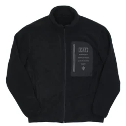 Mobile Suit Gundam: Zeon Earth Army Fleece Jacket Black XL