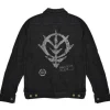 Mobile Suit Gundam: Zeon Earth Attack Force Jean Jacket: Black - M