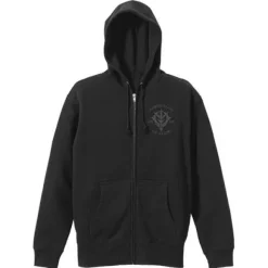 Mobile Suit Gundam: Zeon Forces Zip Parka / Black - L