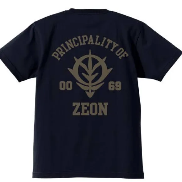 Mobile Suit Gundam: Zeon Heavyweight T-Shirt / Black-L