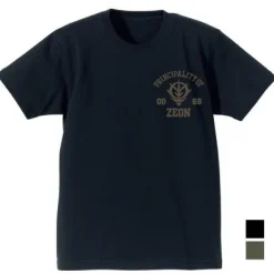 Mobile Suit Gundam: Zeon Heavyweight T-Shirt / Black-L