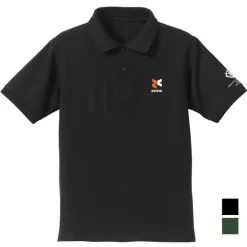 Mobile Suit Gundam: Zeonic Embroidered Polo Shirt / Black-Xl