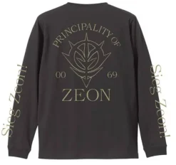Mobile Suit Gundam: Zeon Long Sleeve T-Shirt: Sumi-M