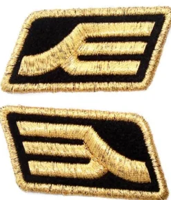 Mobile Suit Gundam: Zeon Military Rank Insignia Patch / Black