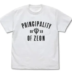 Mobile Suit Gundam: Zeon Pocket T-shirt: White - S