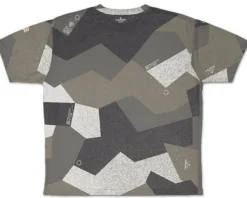 Mobile Suit Gundam: Zeon Splinter Camouflage Double-sided Full Graphic T-shirt: S