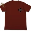 Mobile Suit Gundam: Zeon Victoria Cross T-shirt / Burgundy - L
