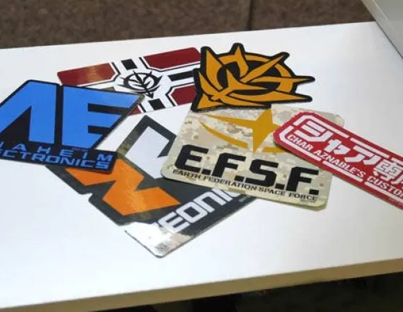 Mobile Suit Gundam: Zeon Waterproof Sticker