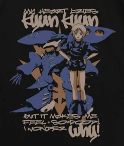 Mobile Suit Gundam Zz: Pullover T-Shirt / Navy-Xl