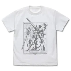 Mobile Suit V Gundam: V2 Assault Buster Gundam T-Shirt / White-L