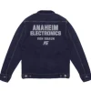 Mobile Suit Zeta Gundam: Anaheim Electronics Jean Jacket: Indigo - L