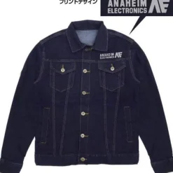 Mobile Suit Zeta Gundam: Anaheim Electronics Jean Jacket: Indigo - L
