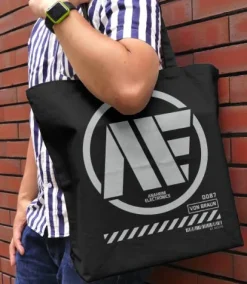Mobile Suit Zeta Gundam: Anaheim Electronics Large Tote Bag: Black