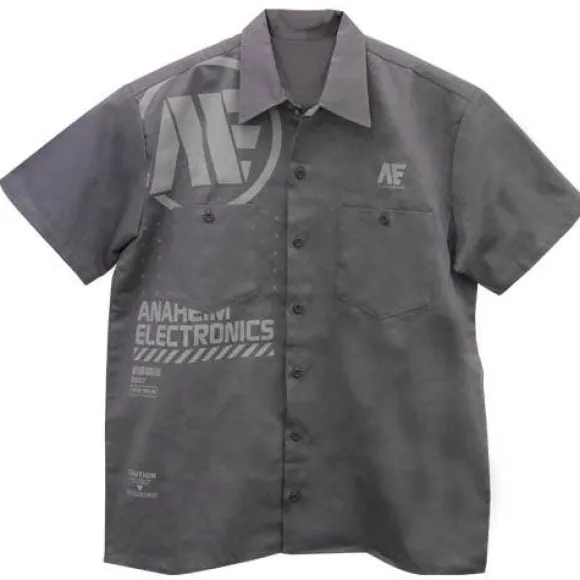 Mobile Suit Zeta Gundam: Anaheim Electronics Design Work Shirt: L