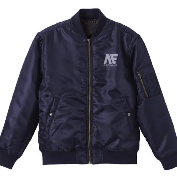 Mobile Suit Zeta Gundam: Anaheim Electronics MA-1 Jacket: Navy - L