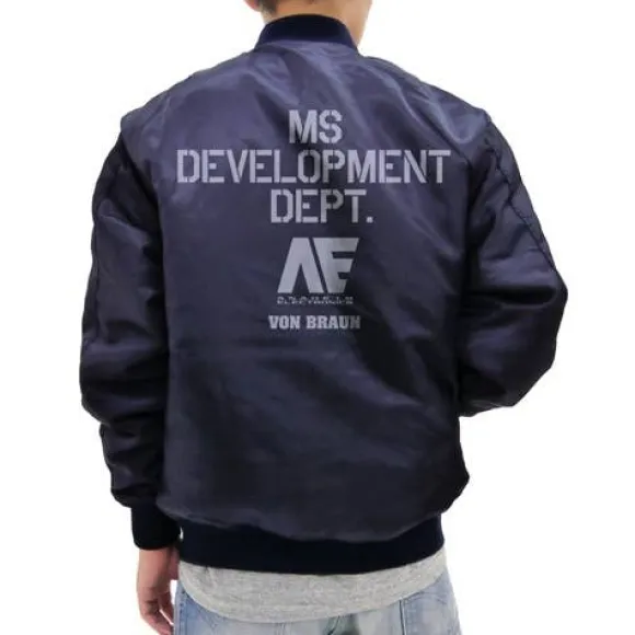 Mobile Suit Zeta Gundam: Anaheim Electronics MA-1 Jacket: Navy - S