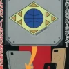 Mobile Suit Zeta Gundam: Emblem Charastam Sticker Earth Federation