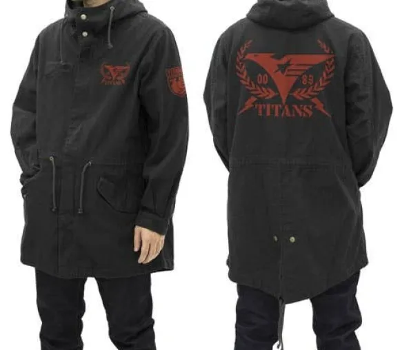 Mobile Suit Zeta Gundam: Titans M-51 Jacket / Black - XL