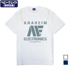 Mobile Suit Z Gundam: Anaheim Electronics Heavyweight T-Shirt / White-Xl