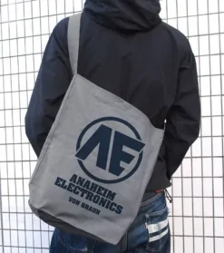 Mobile Suit Z Gundam: Anaheim Electronics Shoulder Tote / Medium Gray