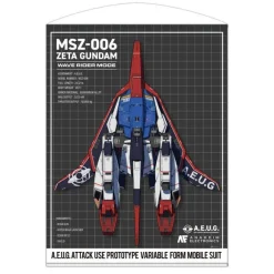 Mobile Suit Z Gundam: Original Waverider 100Cm Tapestry