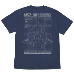 Mobile Suit Z Gundam: Original Wave Rider T-Shirt / Slate-L