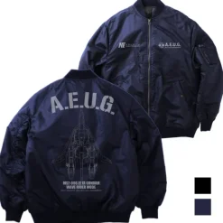 Mobile Suit Z Gundam: Original Waverider Ma-1 Jacket / Navy-M