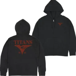 Mobile Suit Z Gundam: Titans U.C.0083 Zip Hoodie / Black-XXL