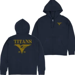 Mobile Suit Z Gundam: Titans U.C.0083 Zip Hoodie / Navy-L