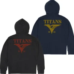 Mobile Suit Z Gundam: Titans U.C.0083 Zip Hoodie / Navy-XL