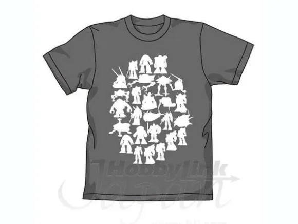 MS Silhouettes T-Shirt Charcoal XL