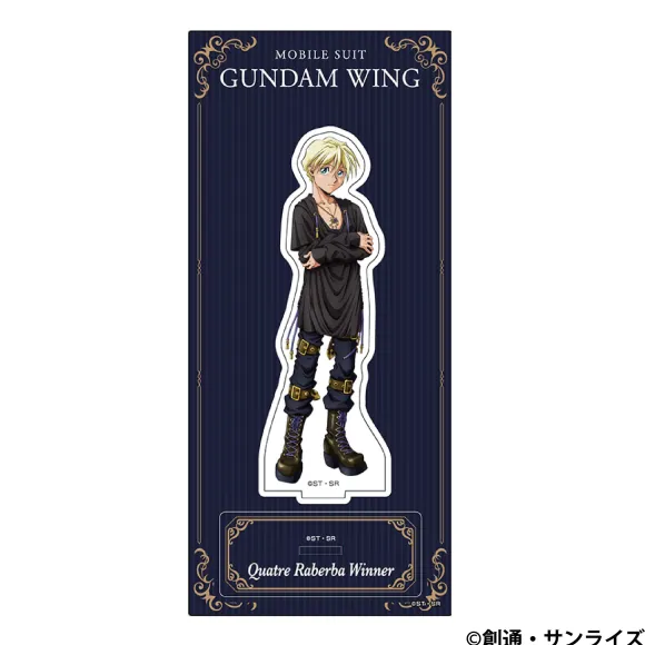New Mobile Report Gundam Wing: Acrylic Stand / Quatre Raberba Winner