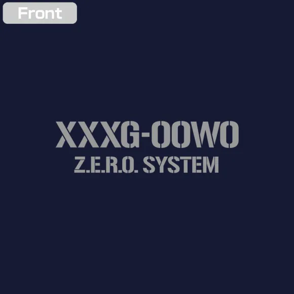 New Mobile Report Gundam Wing: Wing Gundam Zero (EW) T-Shirt / Navy-XL