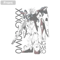 New Mobile Report Gundam Wing: XXXG-00W0 Wing Gundam Zero T-Shirt / White-S