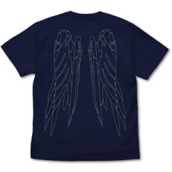 New Mobile Report Gundam Wing: Wing Gundam Zero (EW) T-Shirt / Navy-L