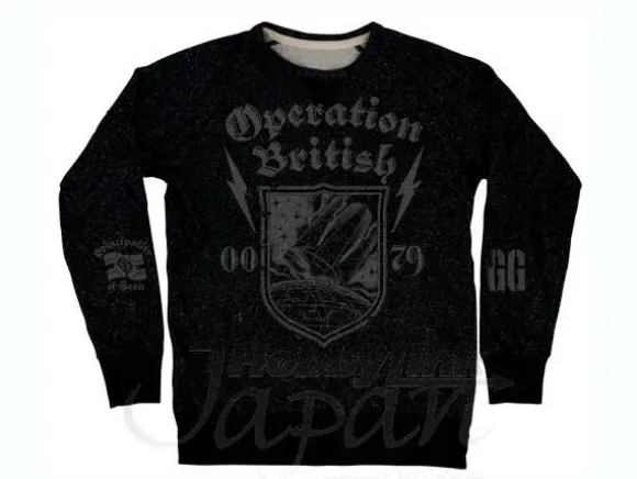 Operation British Sweater Charcoal L