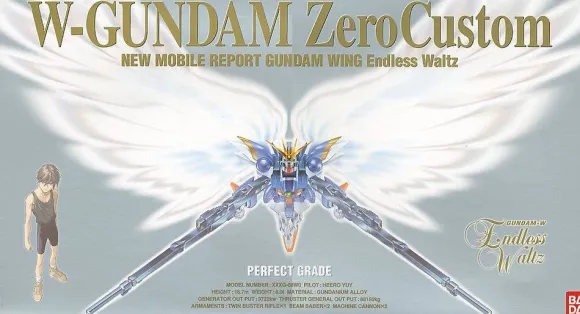 1/60 Perfect Grade Wing Gundam Zero Custom.