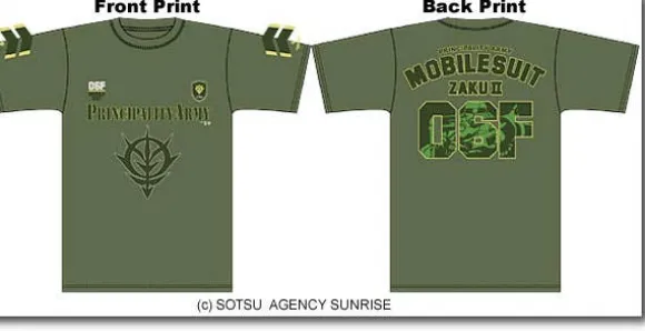 Principality Army MS-06F T-Shirt Moss M